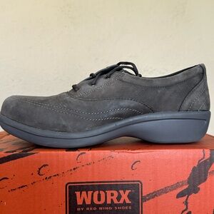 Worx by Red Wing 5113‎ Slip Resistant Brown Steel Toe ASTM F2413-11 wmns Sz 6